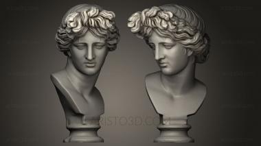 Busts and heads antique and historical (BUSTA_0204) 3D model for CNC machine
